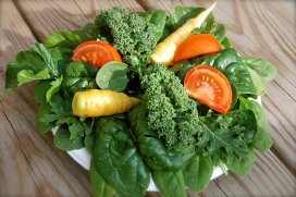 Salata verde, obligatorie în meniul vârstnicilor